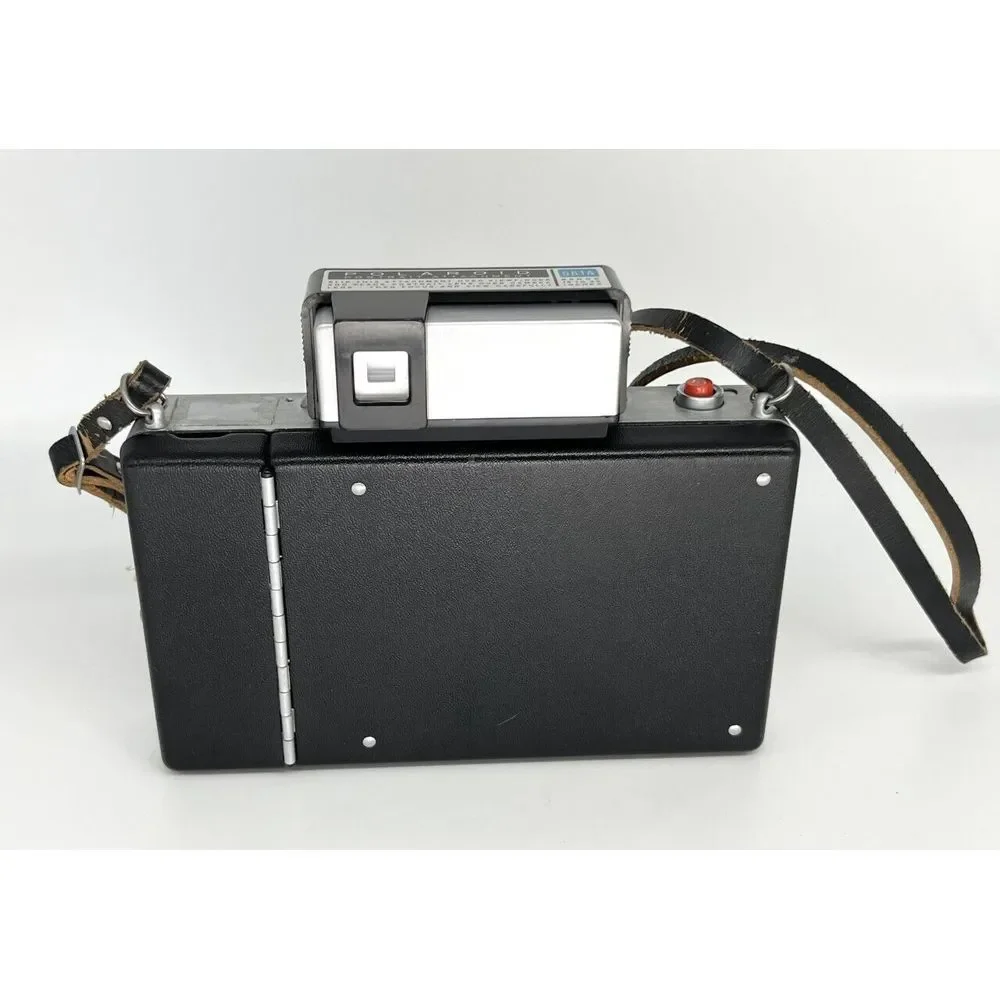 Vintage Polaroid Automatic 250 Instant Film Land Camera w‎ Zeiss Viewfinder